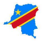 Flag and cultural imagery representing the Congo