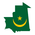 Flag and cultural imagery representing Mauritania