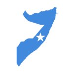 Flag and cultural imagery representing Somalia
